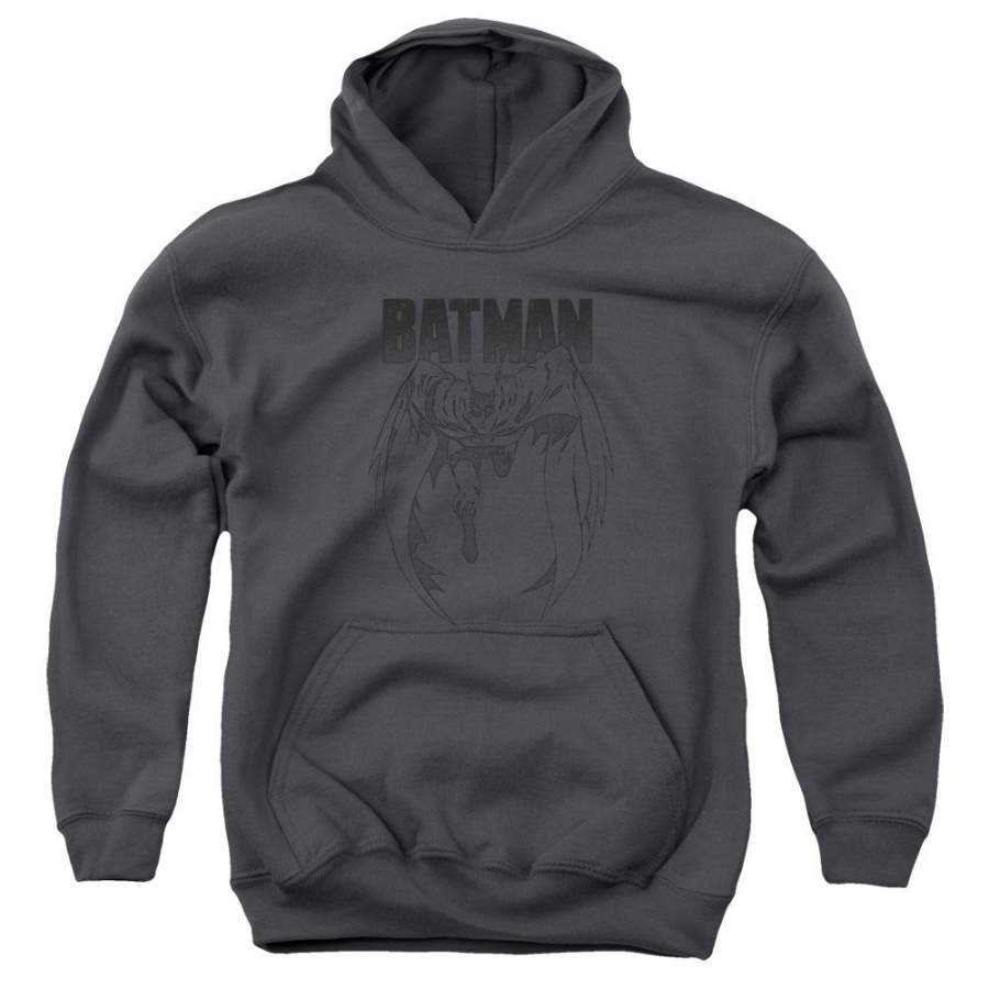 Batman – Grey Noise Youth Pull Over Hoodie