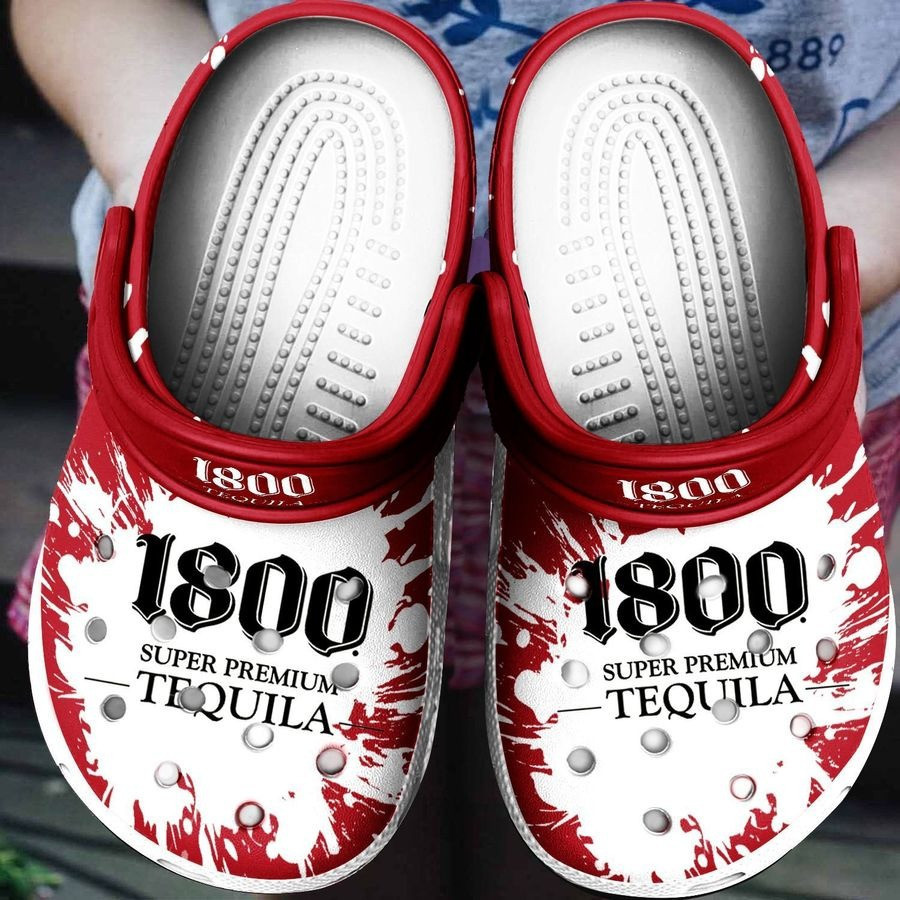 1800 Super Tequila For Mens And Womens Classic Water Rubber Crocss Clog Shoes Comfy Footwear
