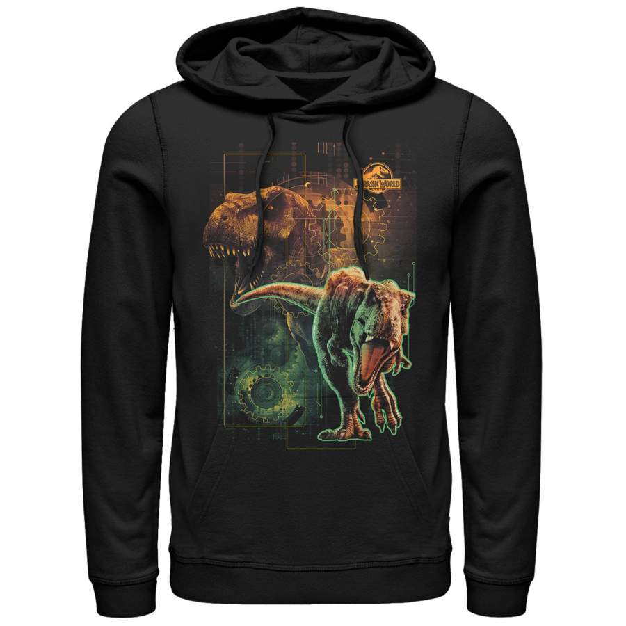 Jurassic World: Fallen Kingdom Men’s New Predator Dinosaur Lightweight Hoodie