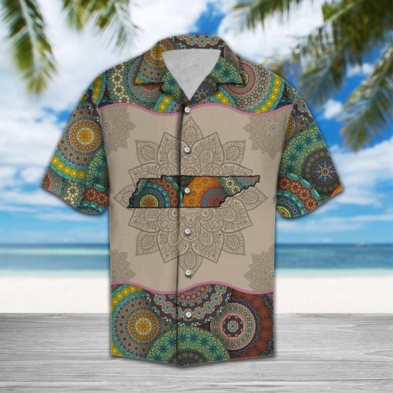 Artsyhomes Awesome Tennessee Mandala Hawaiian Ha9968