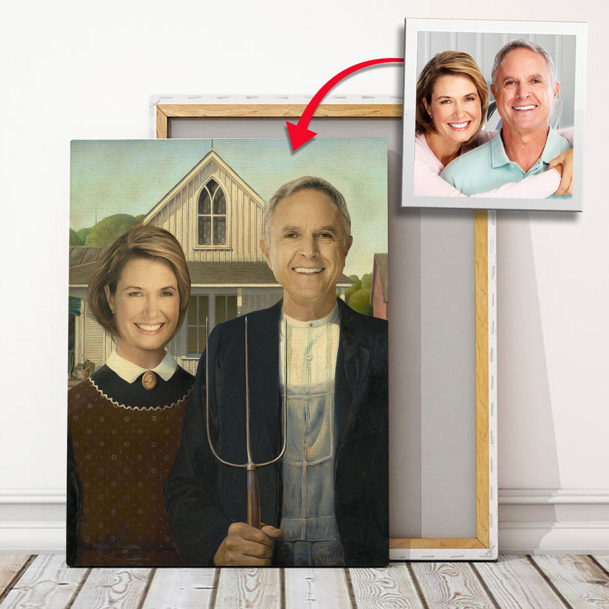 American Gothic – Custom Canvas