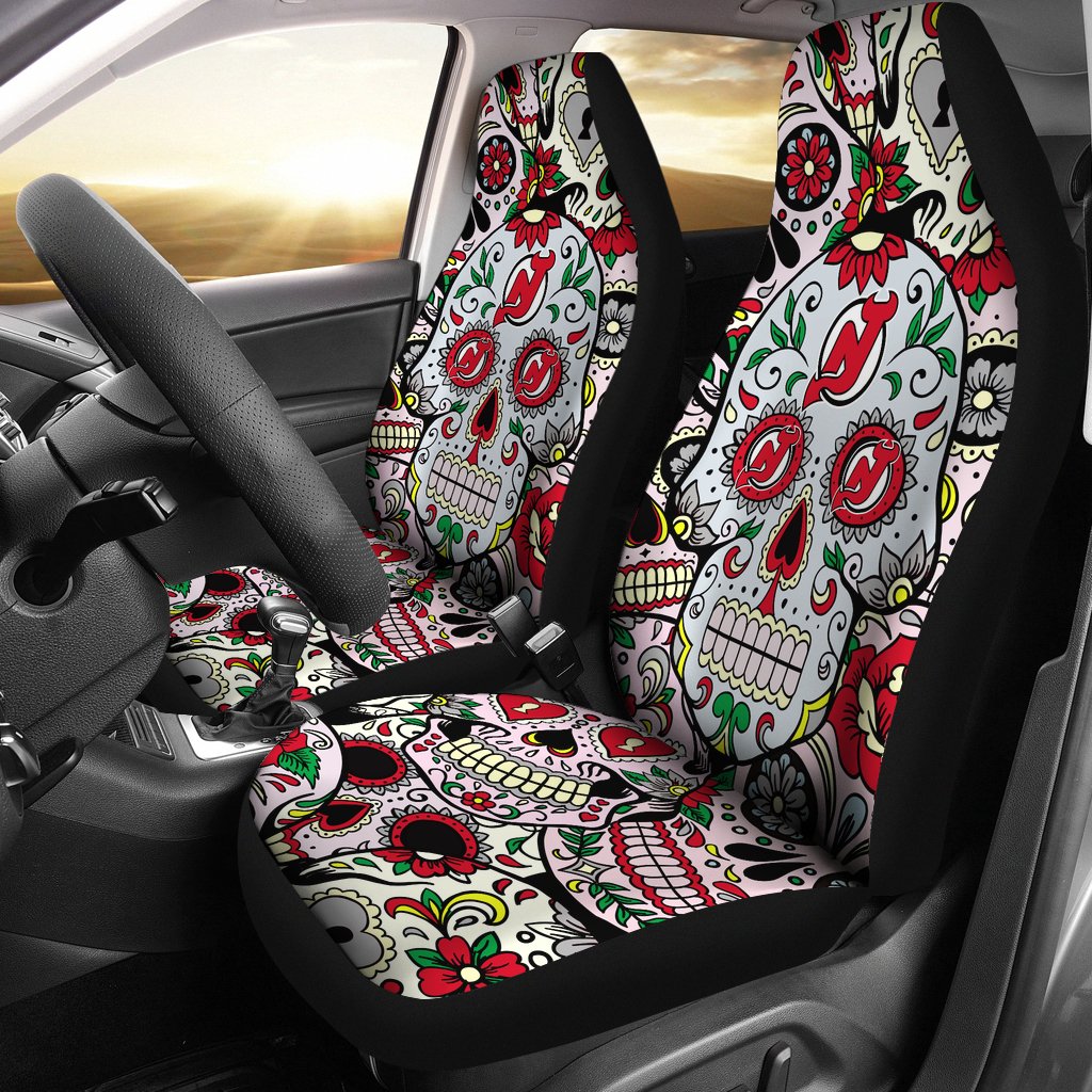 New Jersey Devils Car Seat Covers V5