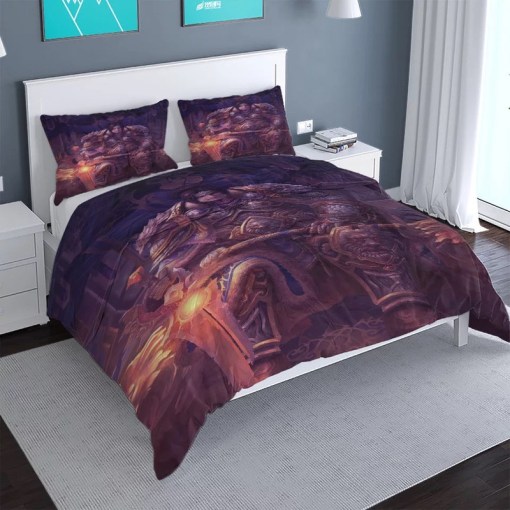 World Of Warcraft 9 Duvet Cover Pillowcase Home Decor 3D Bedding Set 466