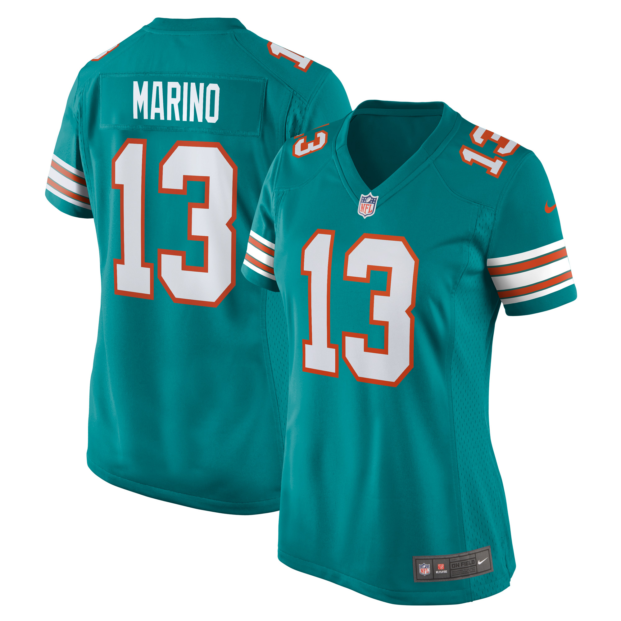 Dan Marino Miami Dolphins Women's Retired Player Jersey – Aqua