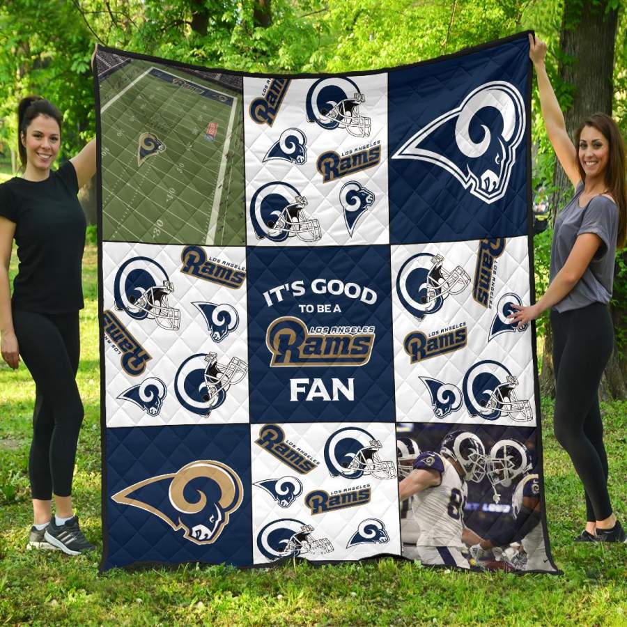 It’s Good To Be A Los Angeles Rams Fan Quilt