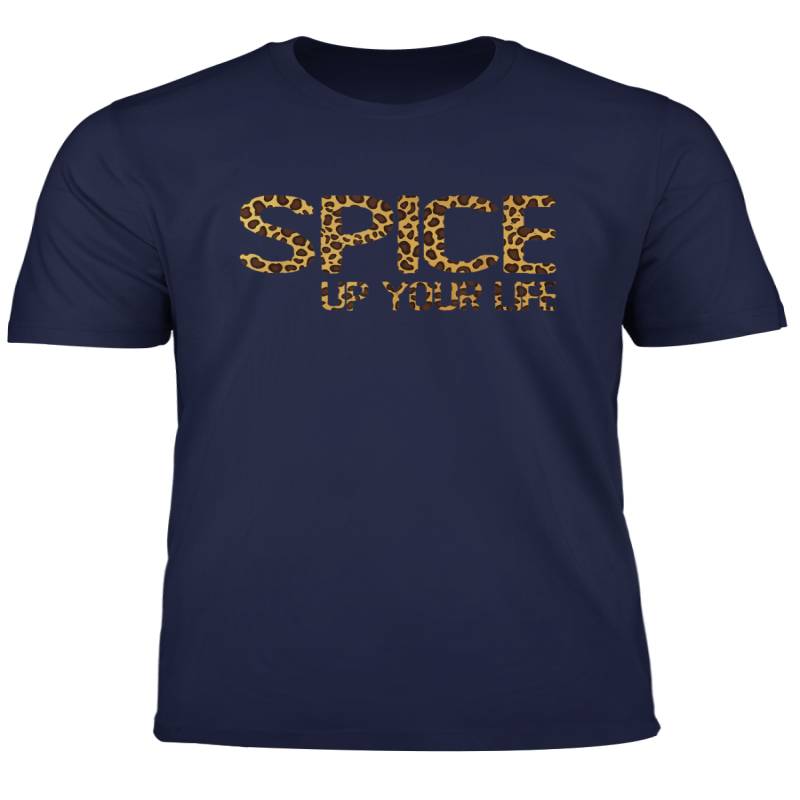 Spice Up Your Life T Shirt With Leopard Print Girl Shirt