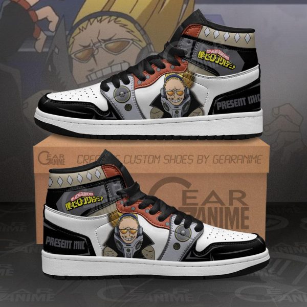 Present Mic My Hero Academia Anime High Air Jordan 1S Shoes Sneakers For Men Women Ht