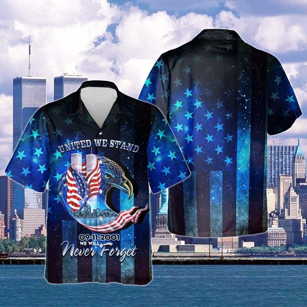 911 Never Forget United We Stand Hawaiian Shirt | For Men & Women | Adult | Hw8427