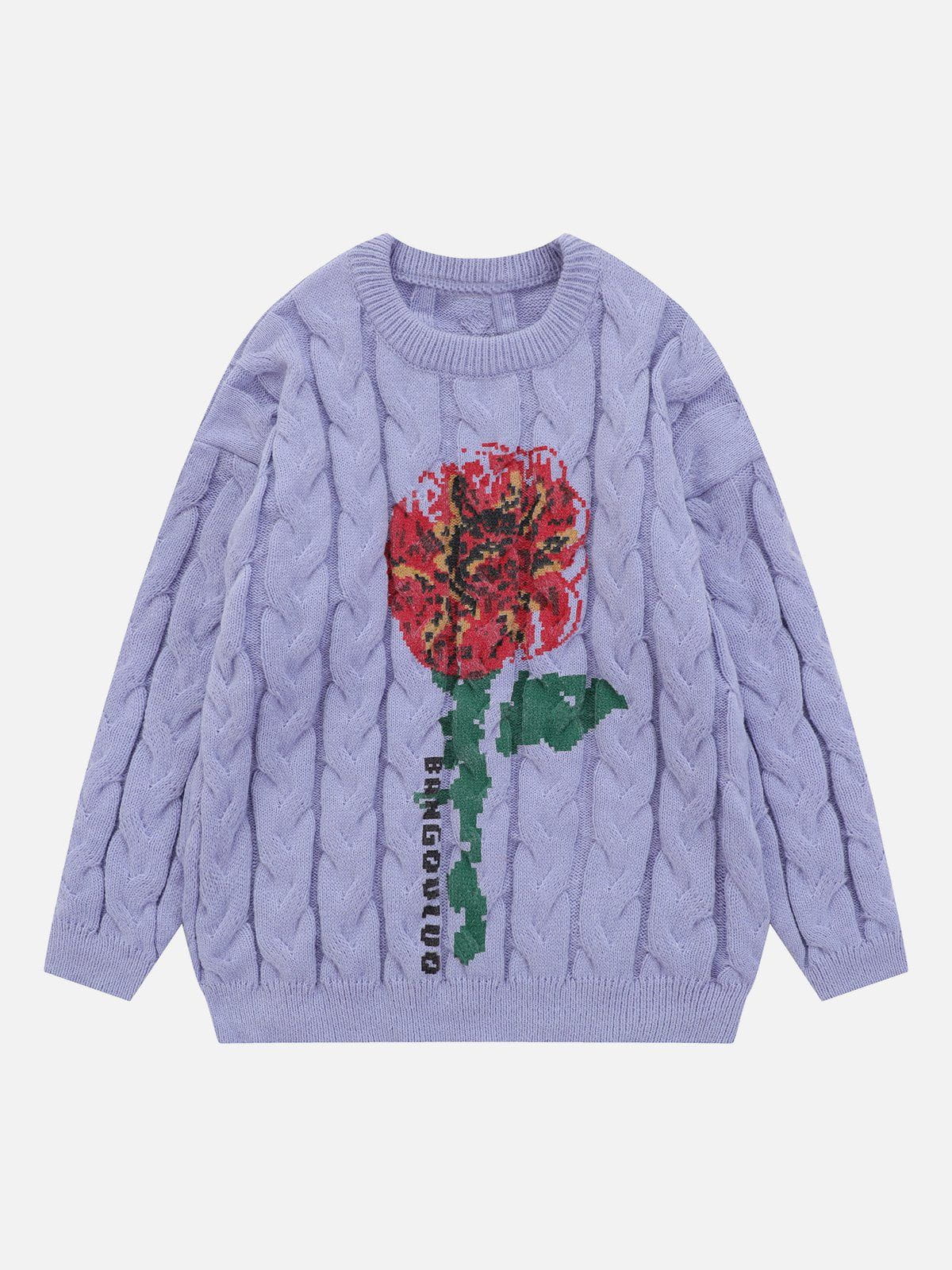 Talishko™ – Flower Embroidery Sweater