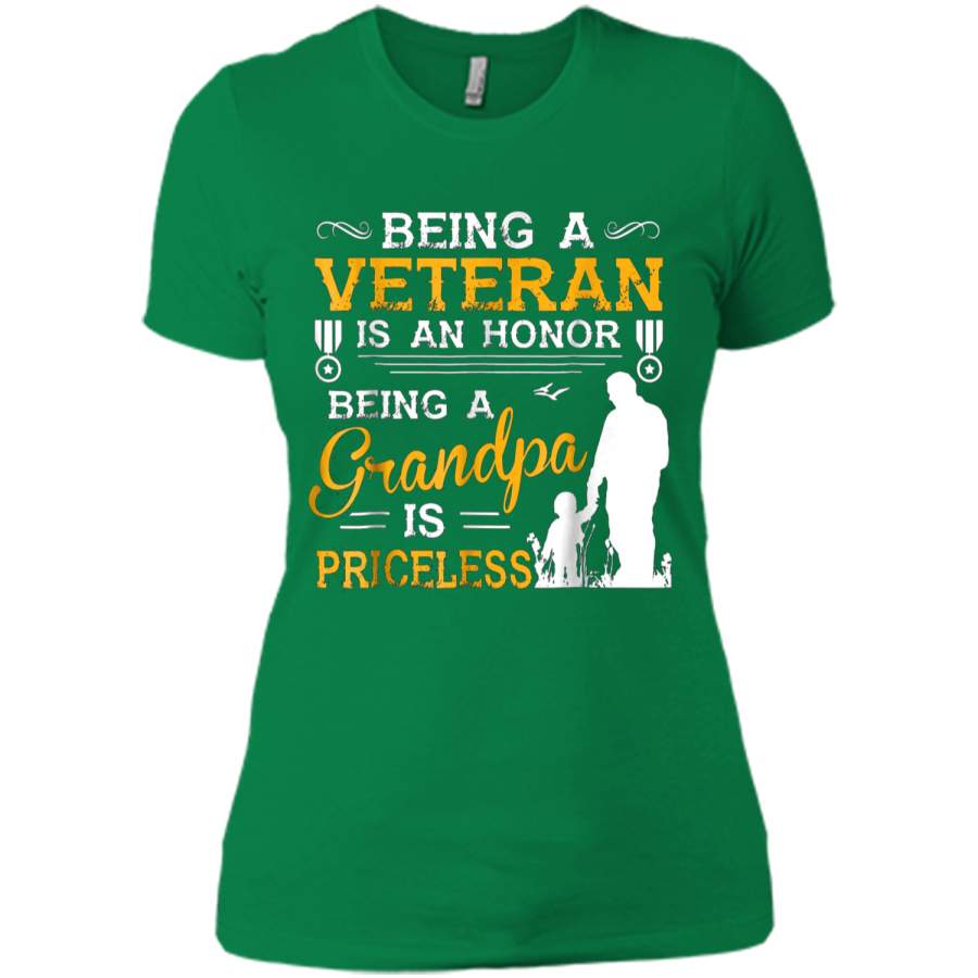 Mens Veteran Grandpa Gift for Grandfather Next Level Ladies Boyfriend ...
