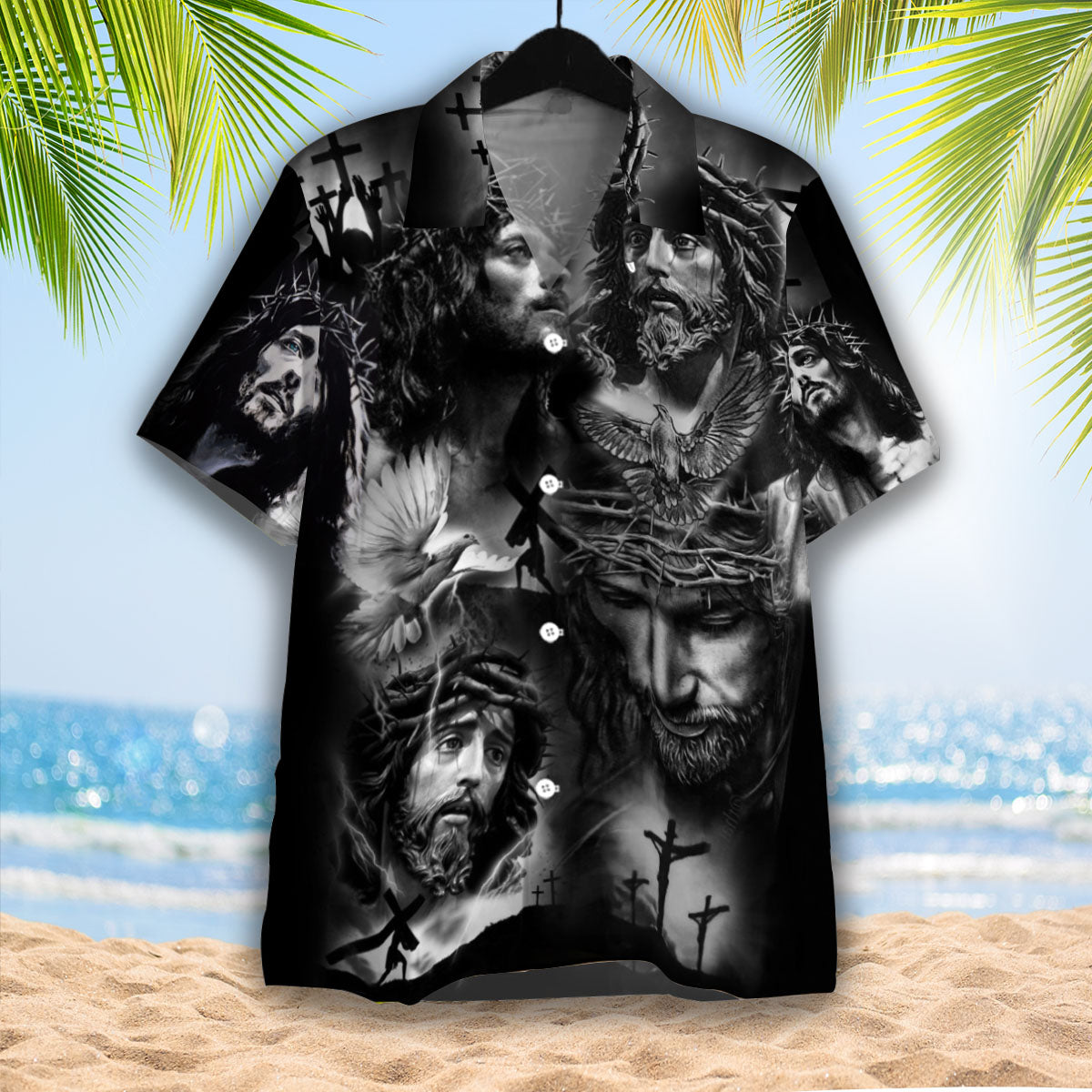 In The Darkest Hour And Found Jesus Hawaii Shirt For Men Women Ha68793