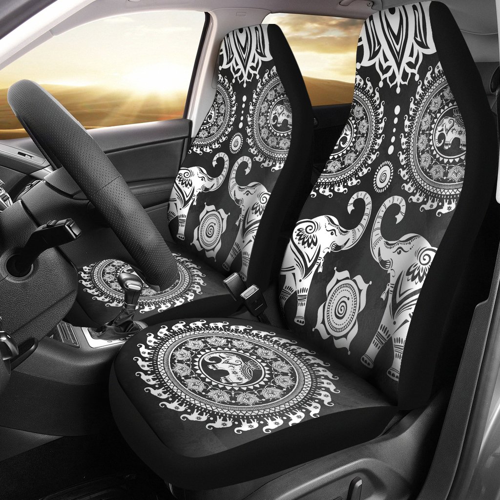 Spiritual Elephant Car Seat Covers