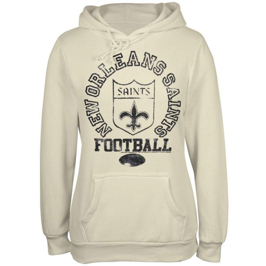 New Orleans Saints – Old School Logo Juniors Hoodie