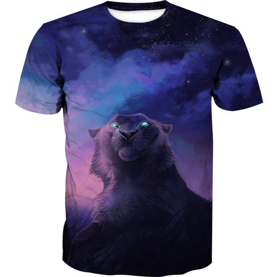 Galaxy Tiger T-Shirt – Epic Space Tiger Clothes