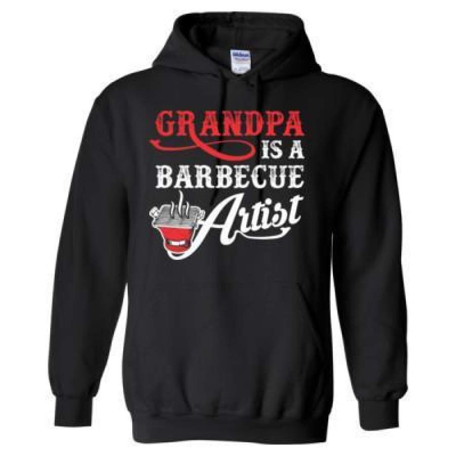 AGR Grandpa Is A Barbecue Artist – Heavy Blend™ Hooded Sweatshirt