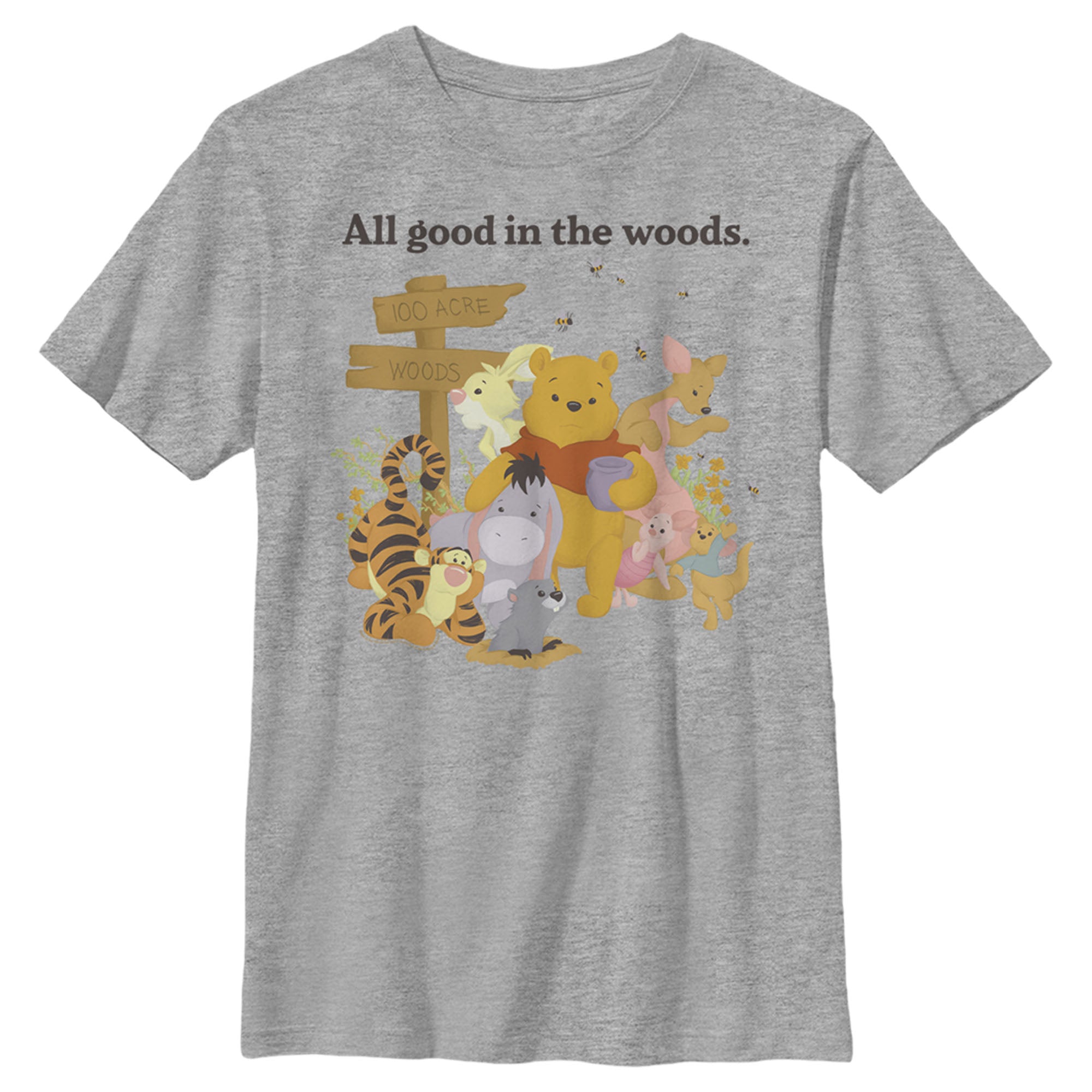 Boy’S Winnie The Pooh All Good In The Woods T-Shirt