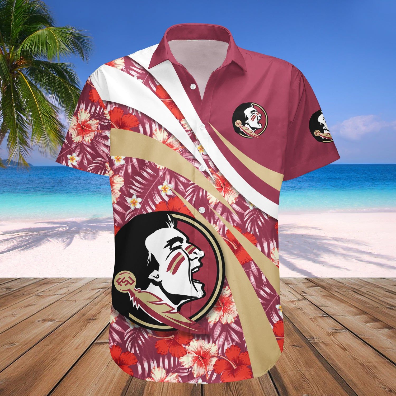 Florida State Seminoles Hawaii Shirt Hibiscus Sport Style – NCAA