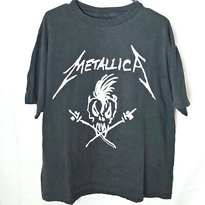 Vintage Metallica Shirt  Nowhere Else To Roam Europe 93 Single Stitch Brockum 1958