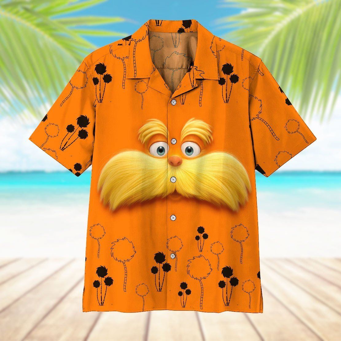 The Lorax Hawaiian Shirt | Unisex | Adult | Hw6449