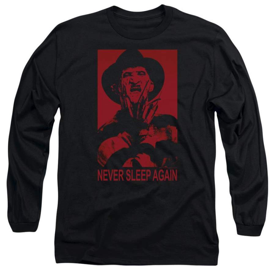 A Nightmare on Elm Street Never Sleep Again Men’s Long Sleeve T-Shirt