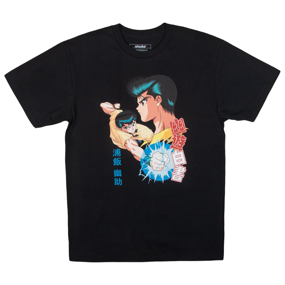 Yu Yu Hakusho Yusuke Black Tee