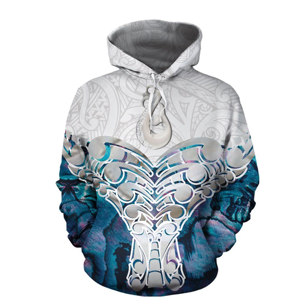 Whale Tail Manaia New Zealand Hoodie K5