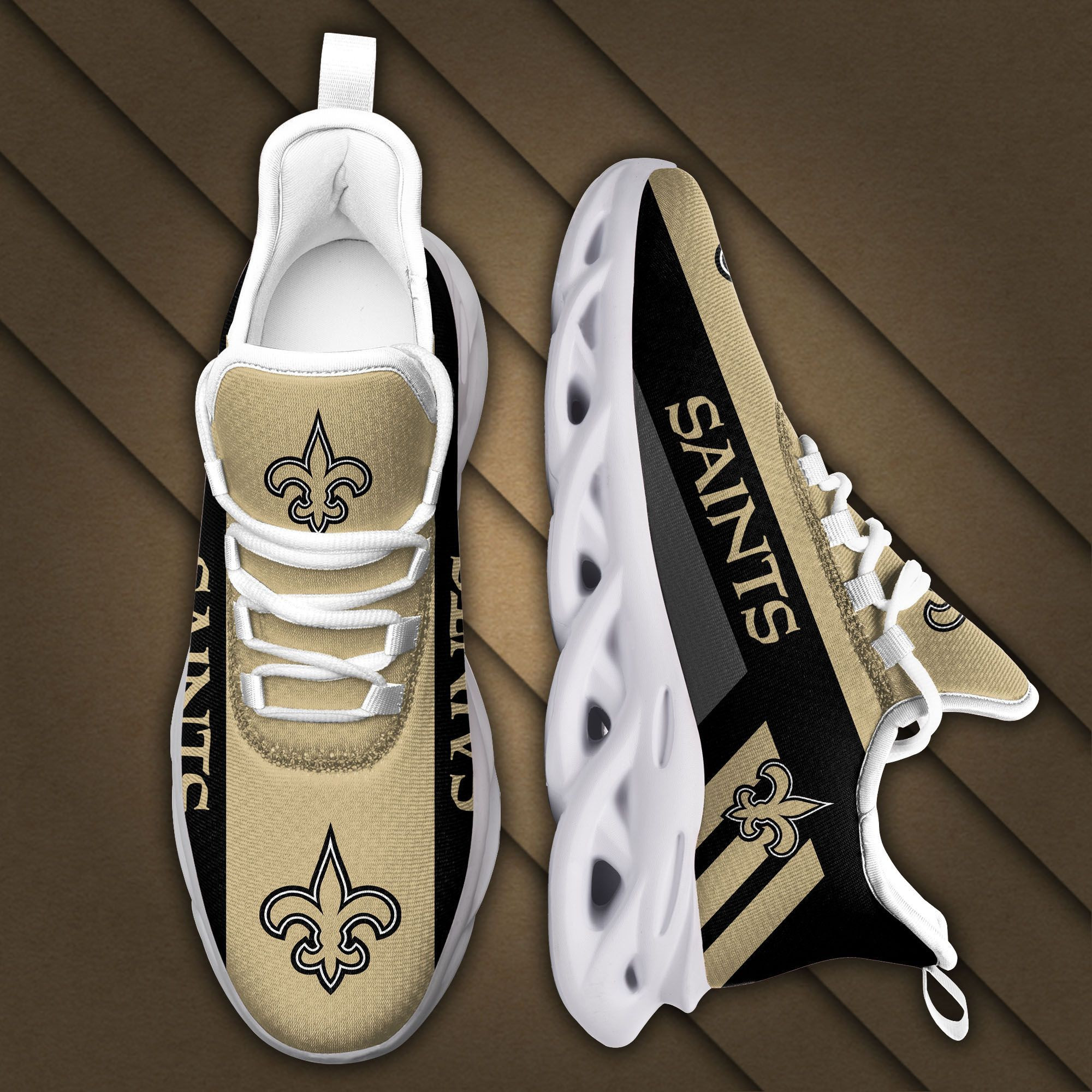 New Orleans Saints Max Soul Sneakers Running Sports Shoes For Men Women