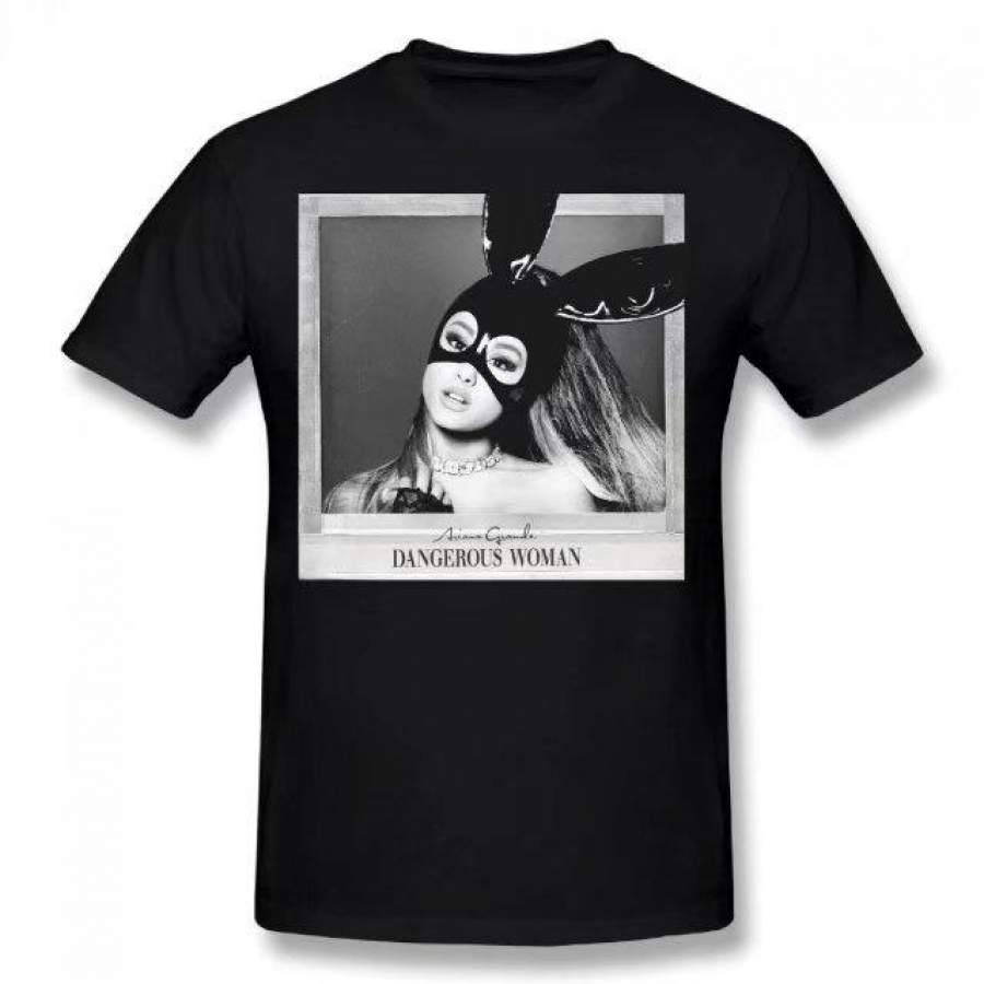 Ariana Grande Dangerous Album Men’S Tech Funny Short Sleeve T-Shirt