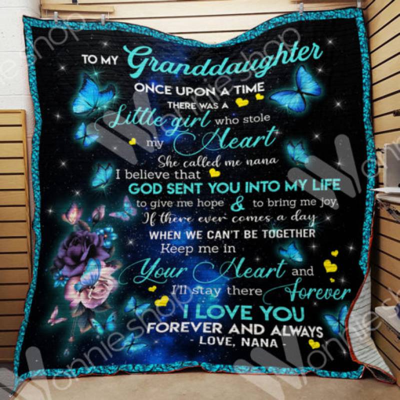 Granddaughter Butterfly Blanket DCB0901 82O36