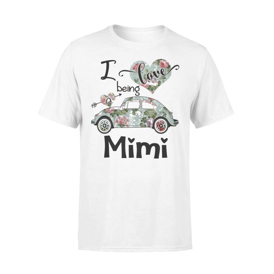 Floral I Love Being A Mimi T-shirt