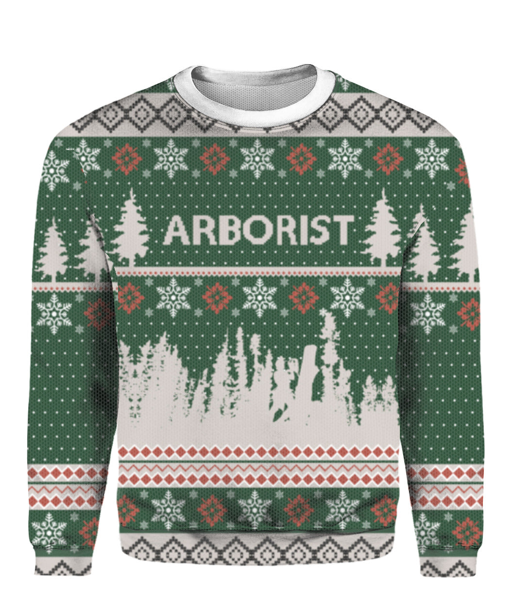 Arborist Christmas Ugly Christmas Sweater – For Men And Women