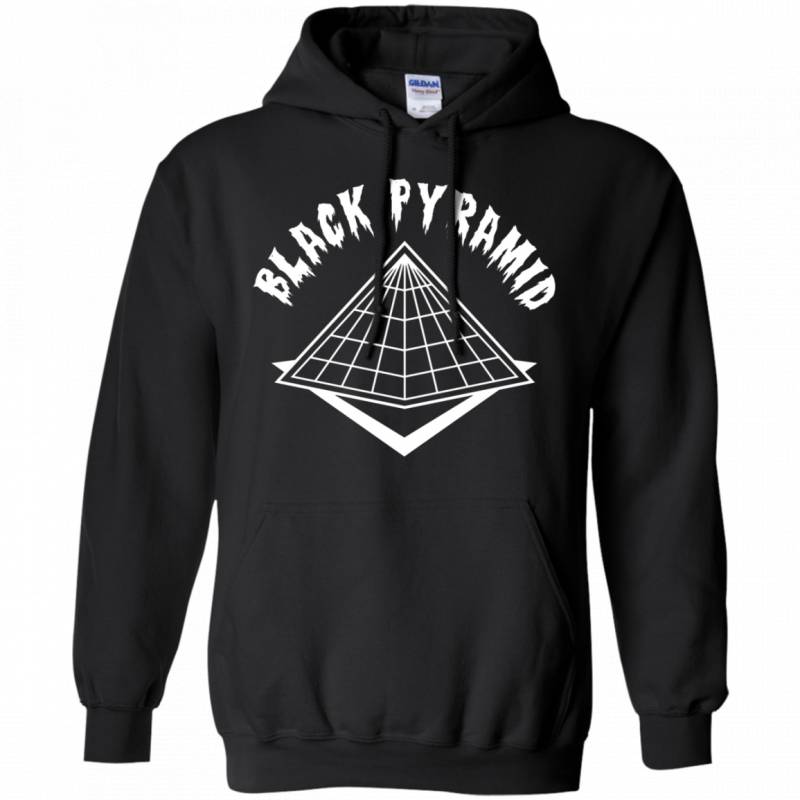 Black Pyramid Hoodie T-Shirt