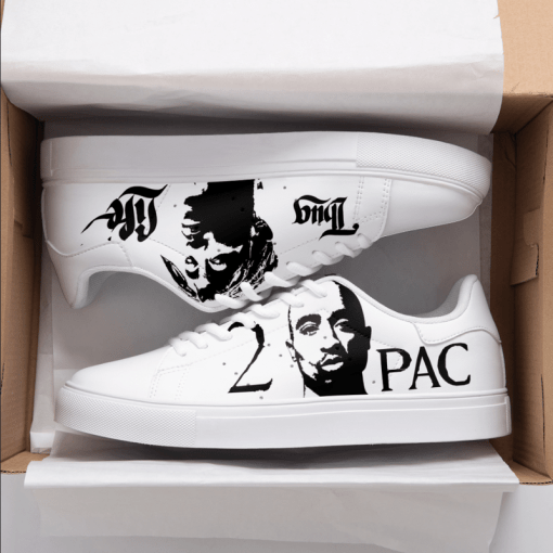 2 Pac 3D Over Printed Stan Smith Shoes Ver 3