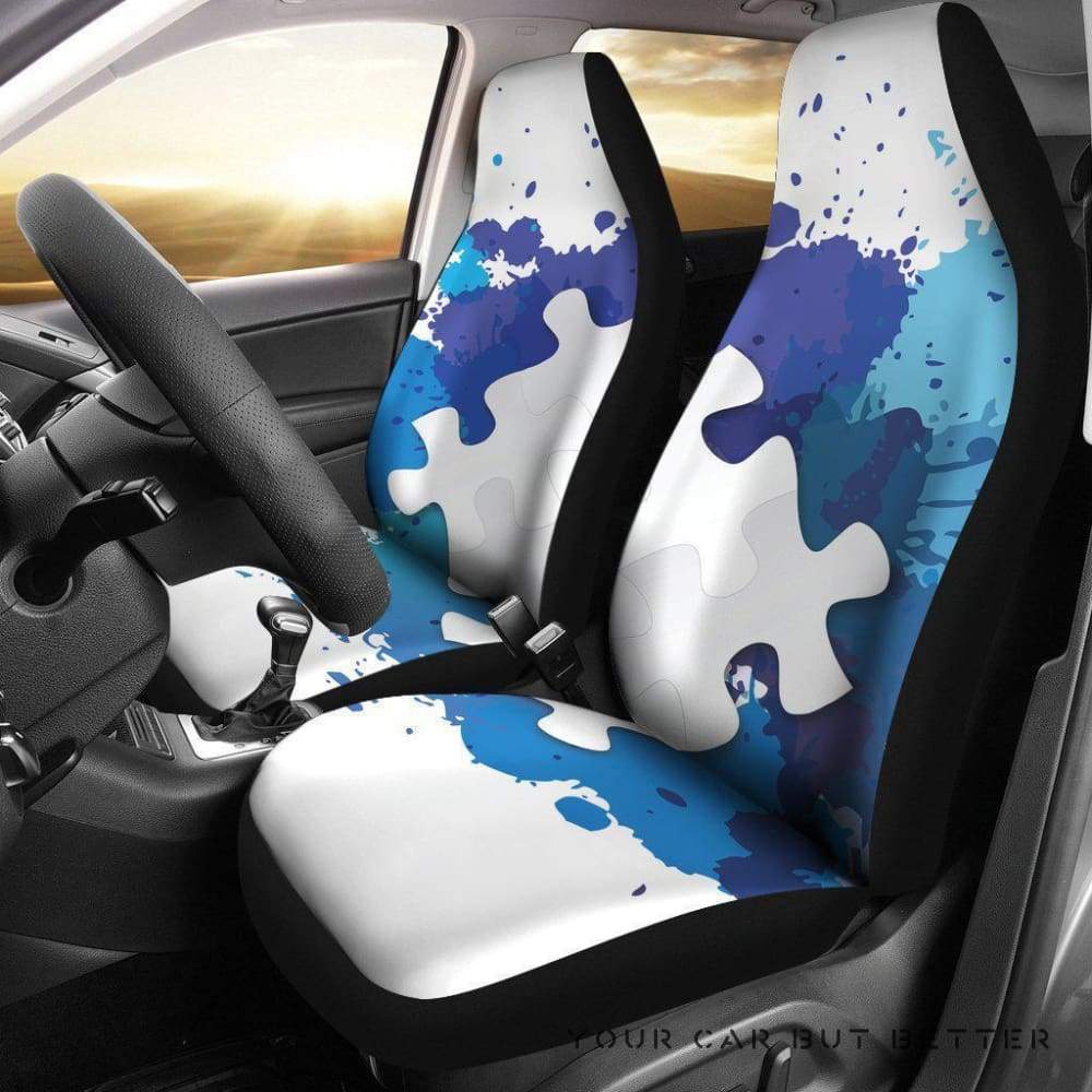 Autism Support Puzzle Seat Covers 205621