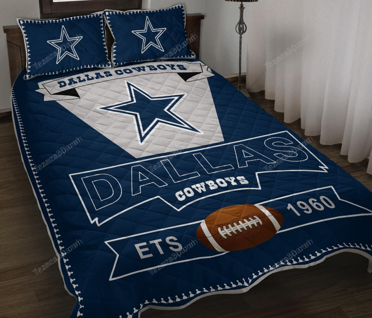 Dallas Cowboys Quilt Set 010 GoSportPrint