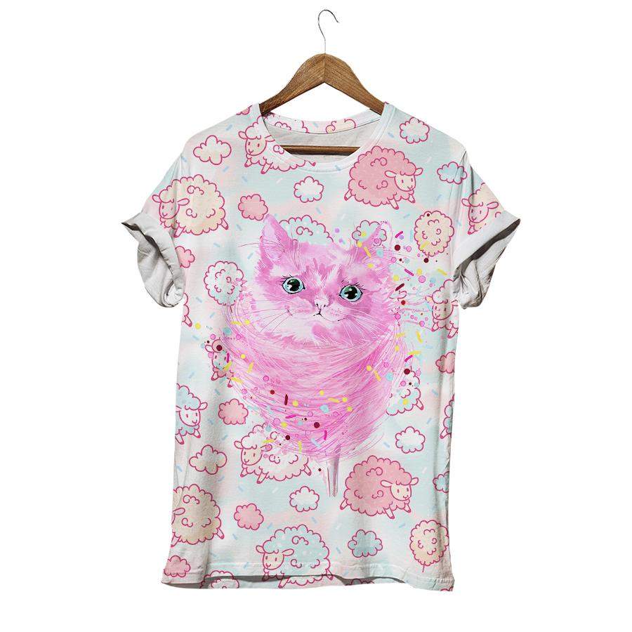 Cotton Candy Pets Pink T-shirt