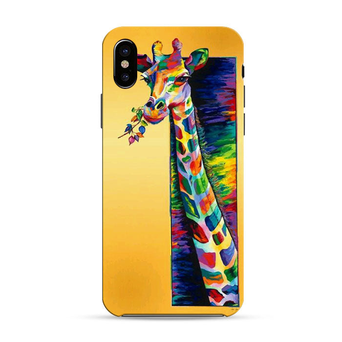 Animal Rainbow Skin iPhone X 3D Case