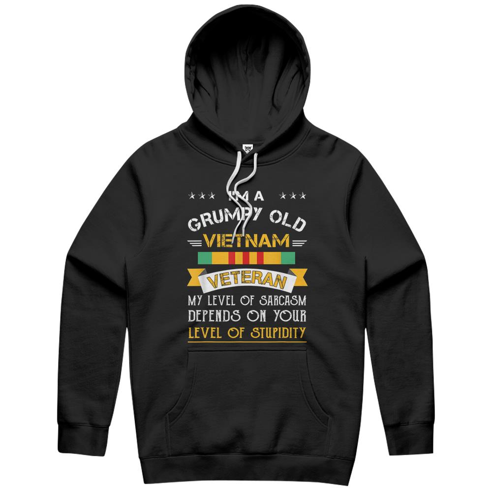 Grumpy Old Vietnam Veteran Hoodie