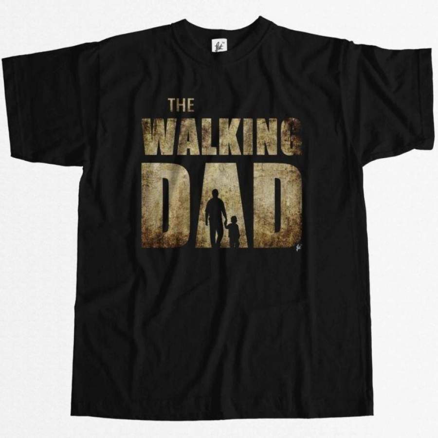 The Walking Dad Parody Father Son Fathers Day Men T Shirt