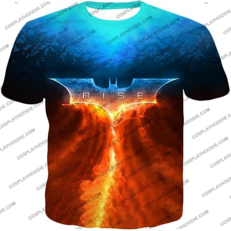 Amazing Batman Logo The Dark Knight Rises Promo Cool Graphic T-Shirt BM098