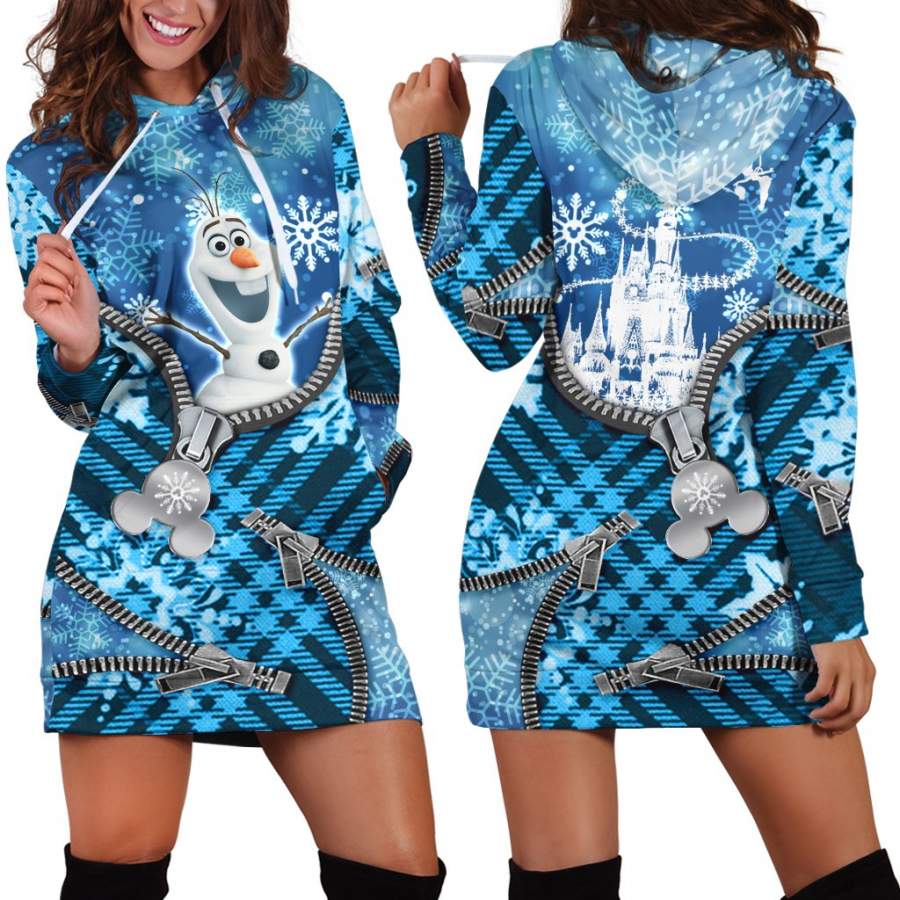 Olaf Christmas Hoodies Dress