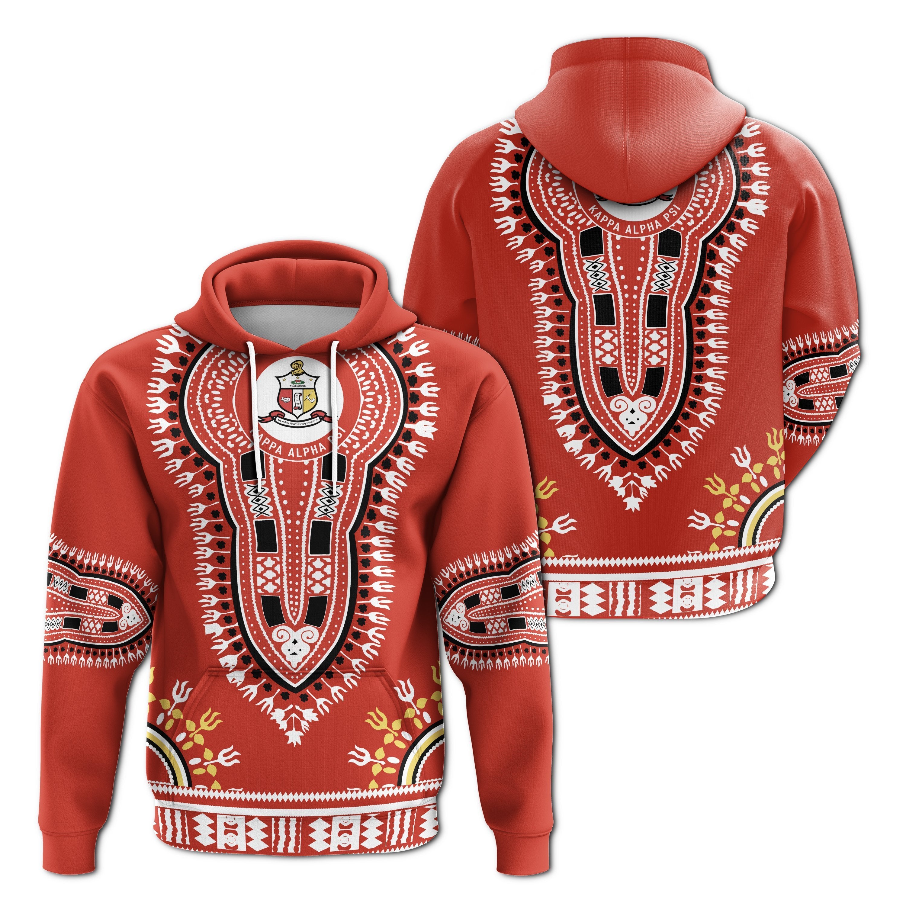 Greek Life Hoodie – Kappa Alpha Psi Dashiki Pullover