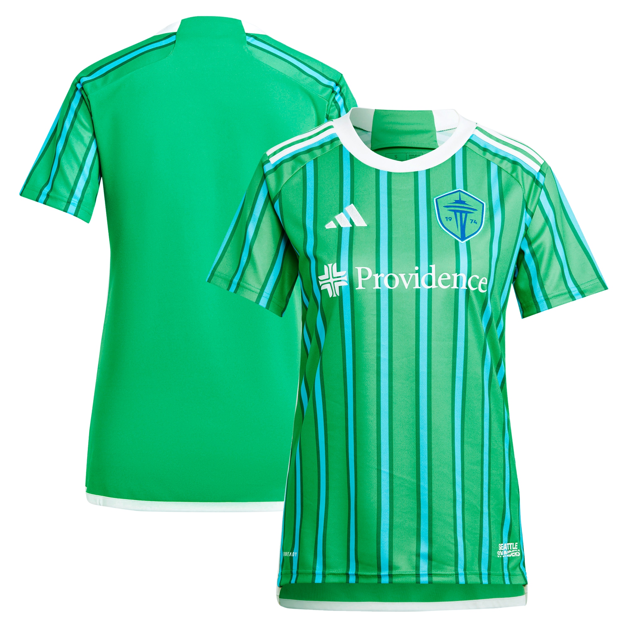 Seattle Sounders FC Women's 2024 The Anniversary Kit Replica Jersey  Green