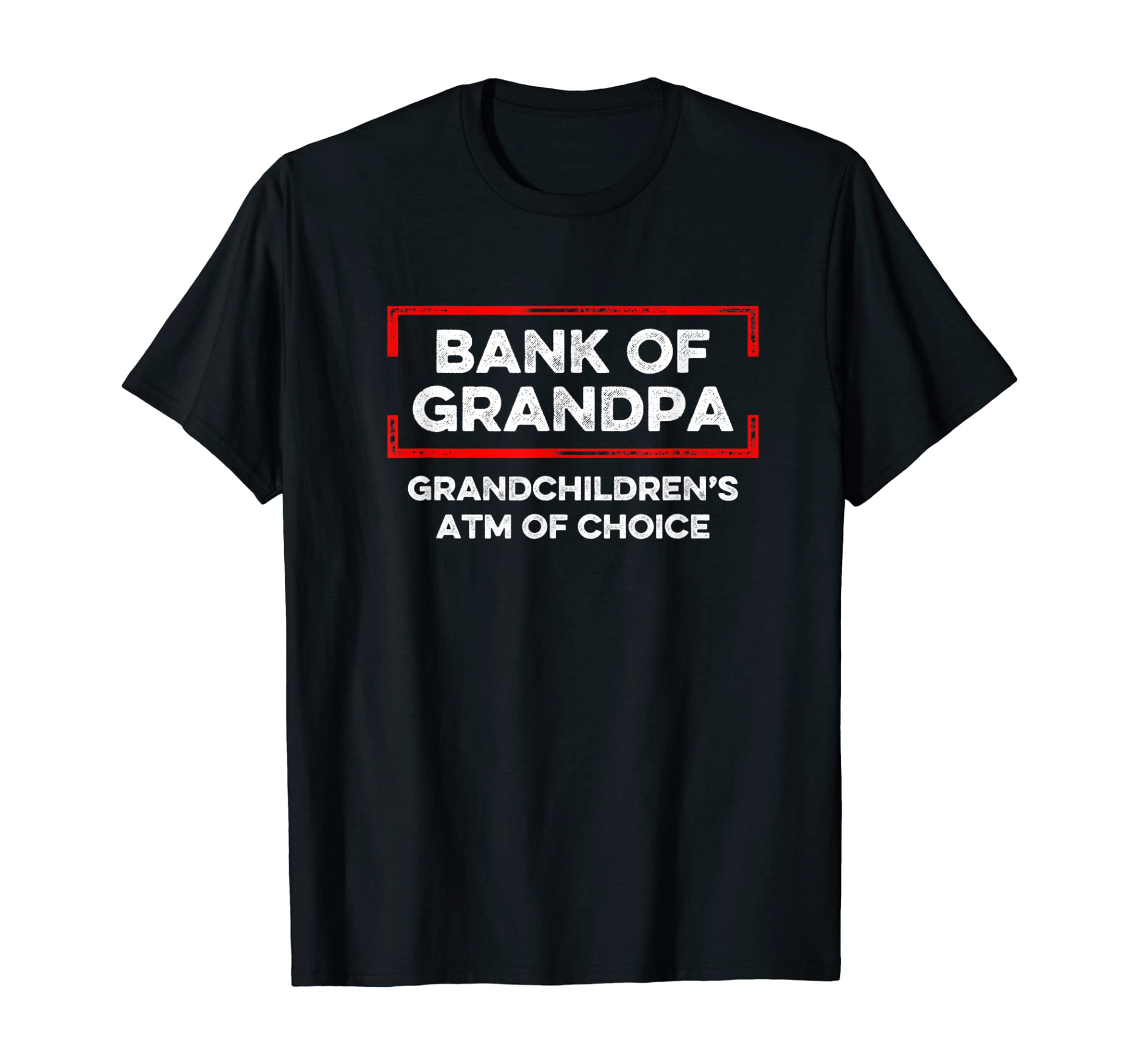 Grandparents Day Grandma Grandpa To Be Bank Funny DA1 T-Shirt