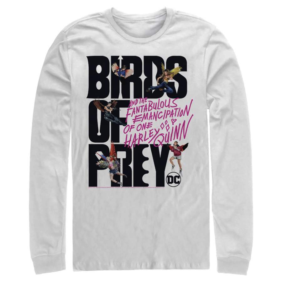 Birds of Prey Men’s Flight Logo  Long Sleeve Shirt