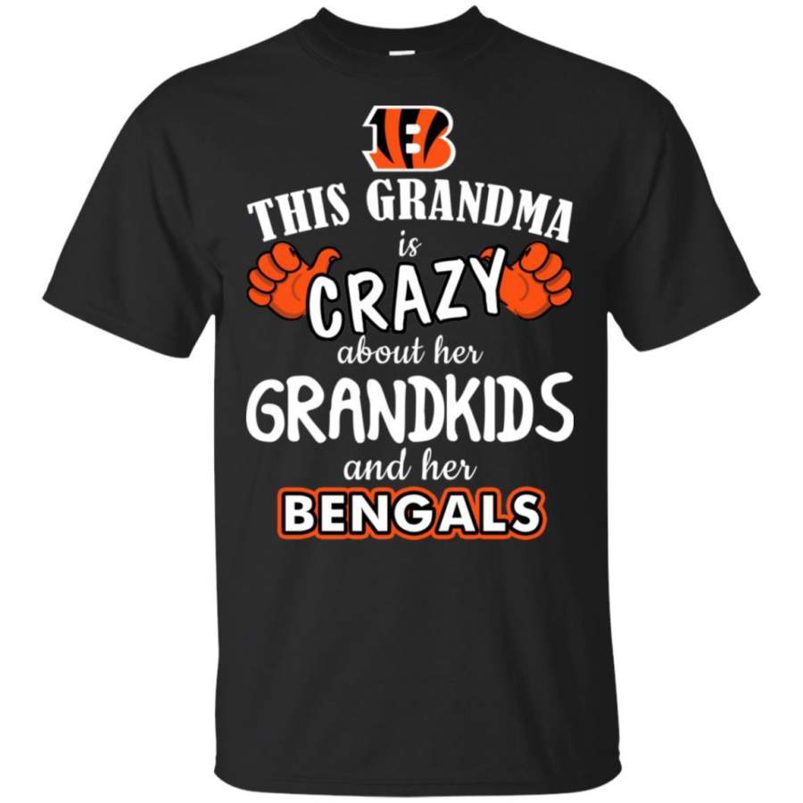 This Grandma Is Crazy About Her Grandkids And Her Cincinnati Bengals T Shirt