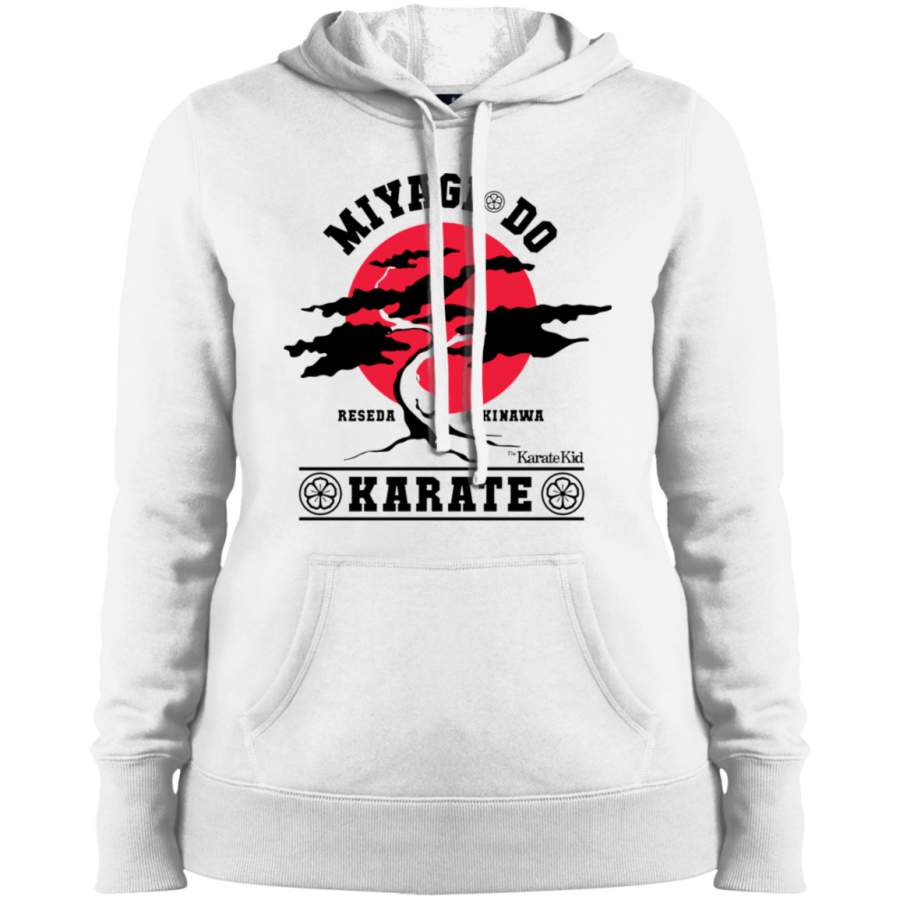 AGR Karate Kid – Mr Miyagi Do Red Variant Ladies’ Pullover Hooded Sweatshirt