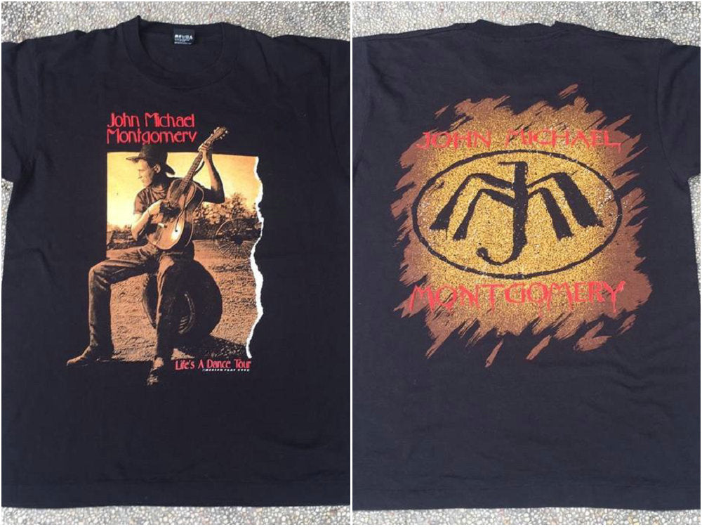 1990s Vintage John Michael Montgomery T-Shirt