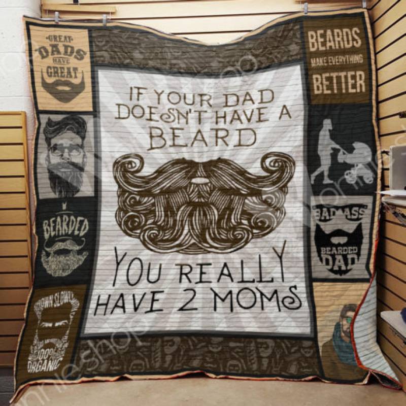 Beard Dad Blanket AU2602 90O43