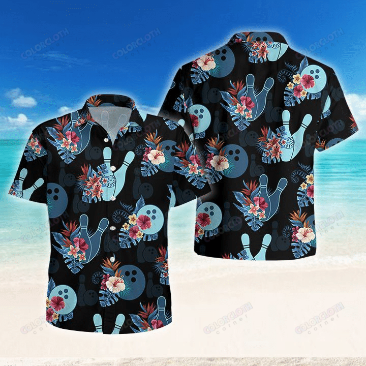 Bowling Tropical Hawaii Shirt Hawaii For Hawaii Aloha Ha80693